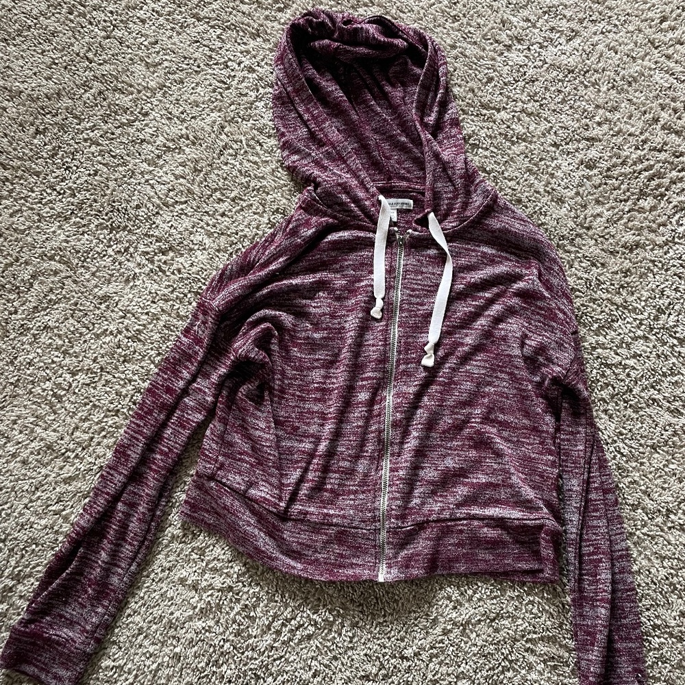 AEO Maroon Hoodie